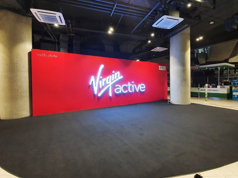 รับทำแบคดรอป สื่อส่งเสริมการตลาดครบเซต ฉากโลโก้ถ่ายรูป ป้ายแบคดรอป ป้ายไฟฉากถ่ายรูป