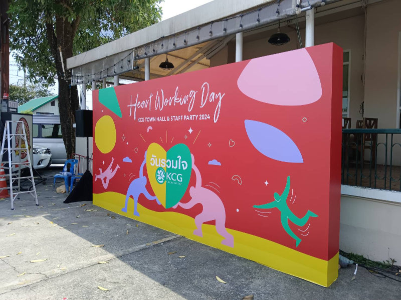 Backdrop ไม้ แบคดรอปโครงไม้ ใช้เป็นฉากเวทีและฉากถ่ายภาพ ดีไซน์แข็งแรง สวยงาม เหมาะสำหรับงานอีเวนต์และงานแต่งงาน