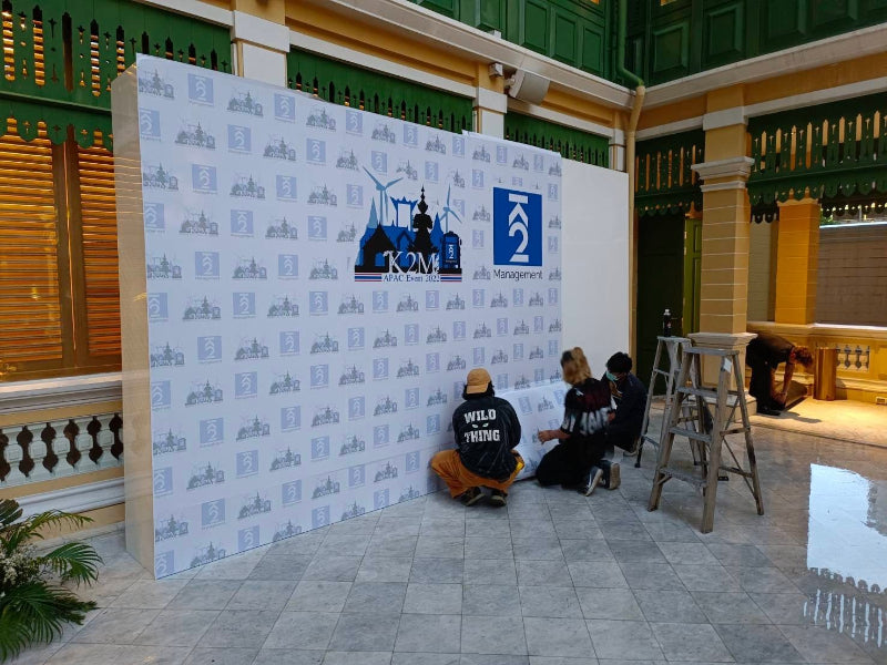 Backdrop ไม้ แบคดรอปโครงไม้ ใช้เป็นฉากเวทีและฉากถ่ายภาพ ดีไซน์แข็งแรง สวยงาม เหมาะสำหรับงานอีเวนต์และงานแต่งงาน