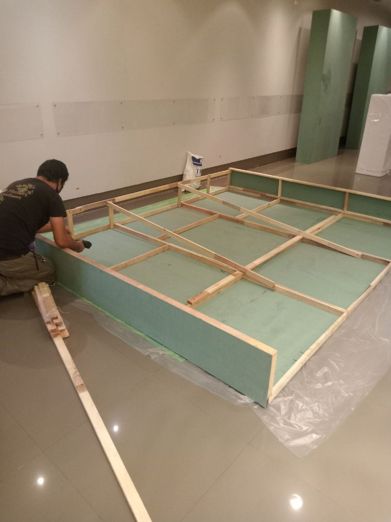 Backdrop ไม้ แบคดรอปโครงไม้ ใช้เป็นฉากเวทีและฉากถ่ายภาพ ดีไซน์แข็งแรง สวยงาม เหมาะสำหรับงานอีเวนต์และงานแต่งงาน