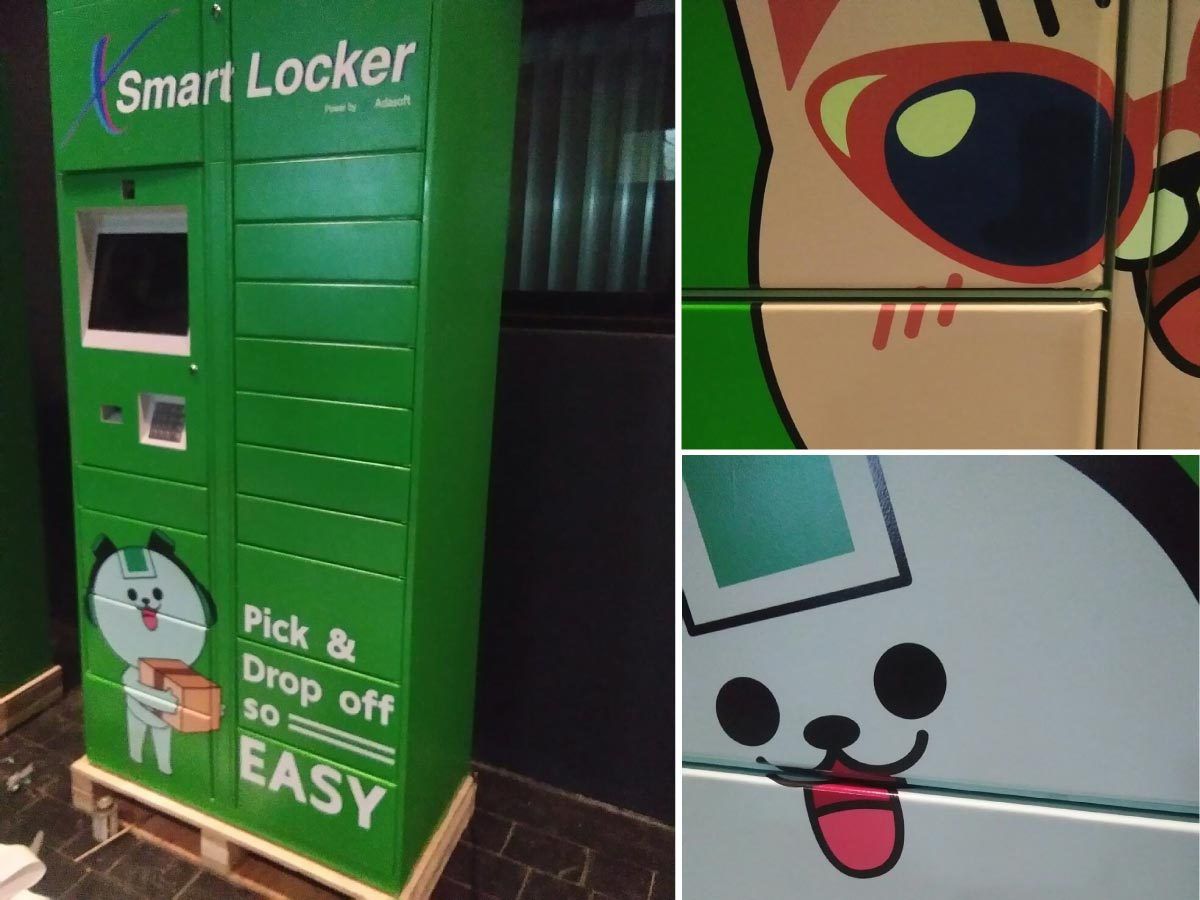 สติ๊กเกอร์ติดเฟอร์นิเจอร์ Sticker Wrap ตู้อุปกรณ์ - Octopus Media Solutions