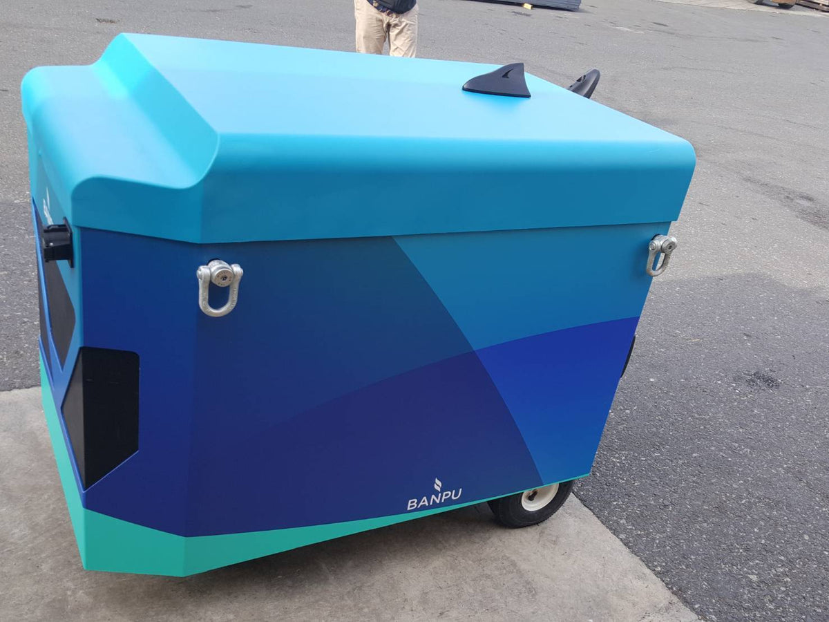 สติ๊กเกอร์ติดเฟอร์นิเจอร์ Sticker Wrap ตู้อุปกรณ์ - Octopus Media Solutions