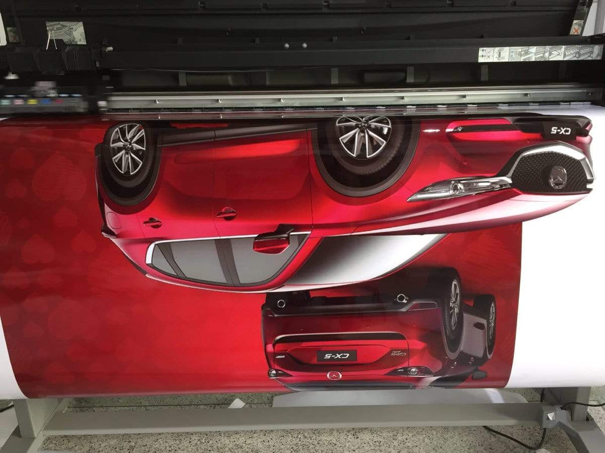 พิมพ์โปสเตอร์โฆษณาสินค้า Poster Ad โปสเตอร์ขนาดใหญ่ พิมพ์คมชัด สีสด เหมาะสำหรับงานโปรโมชัน โฆษณา และตกแต่งร้าน