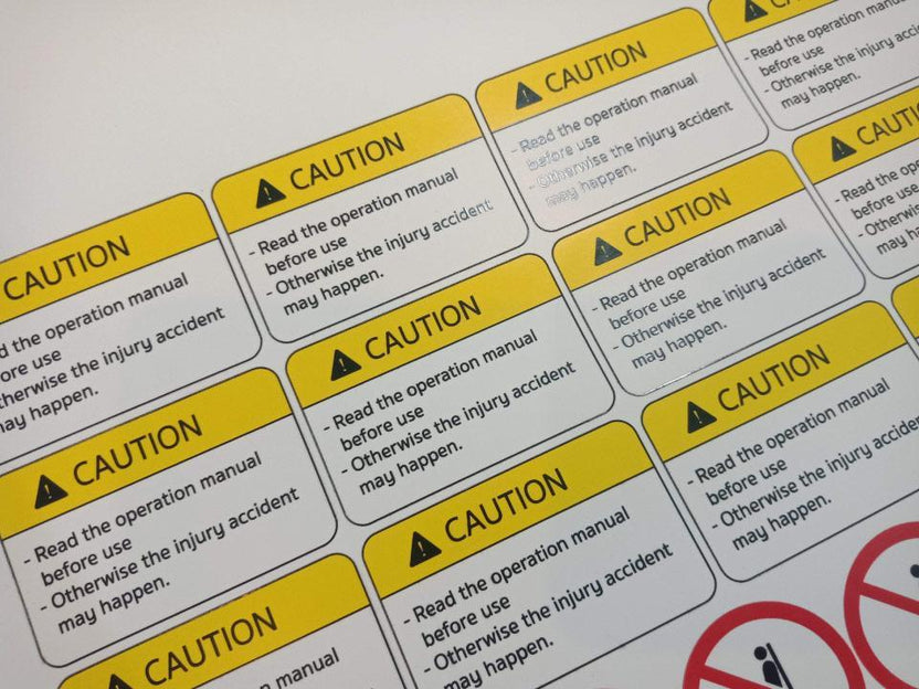 Sticker PP สติ๊กเกอร์พีพี พิมพ์ลาย ไดคัทตามแบบ สติ๊กเกอร์เป็นดวง ราคา ร้านทำสติ๊กเกอร์ สติ๊กเกอร์ ฉลากสินค้า