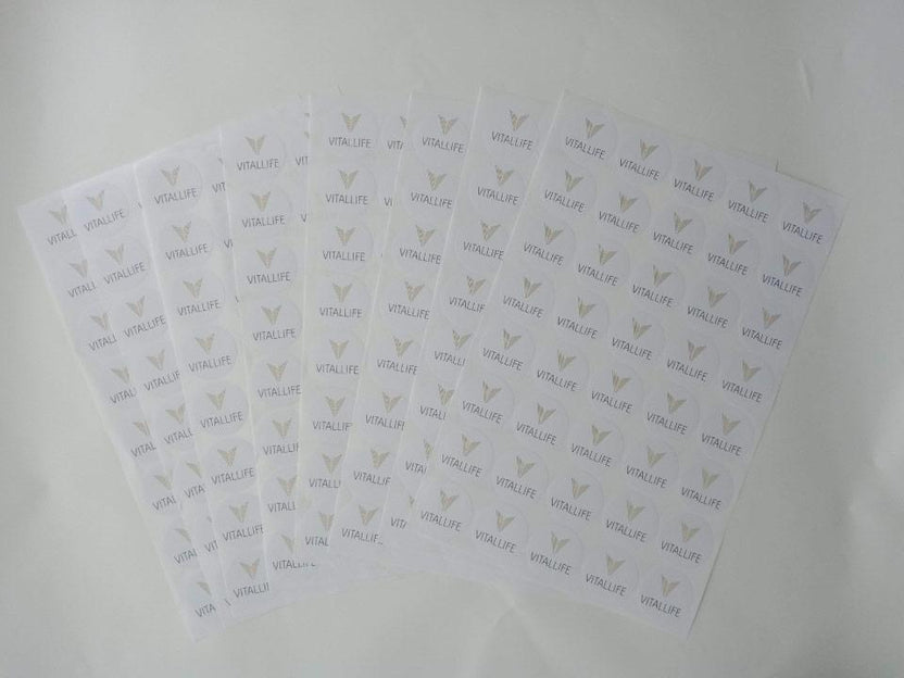 สติกเกอร์กระดาษ ไม่กันน้ำ Sticker ฉลากสินค้า โลดก้แบรนด์สินค้า รับออกแบบ design logo