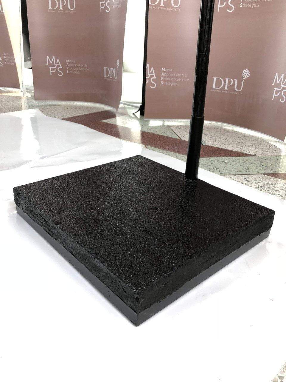 ป้ายธงญี่ปุ่น J-flag ธงญี่ปุ่นฐานปูน ป้ายโฆษณาหน้าร้าน สื่อส่งเสริมการตลาด ป้ายโปรโมชั่น