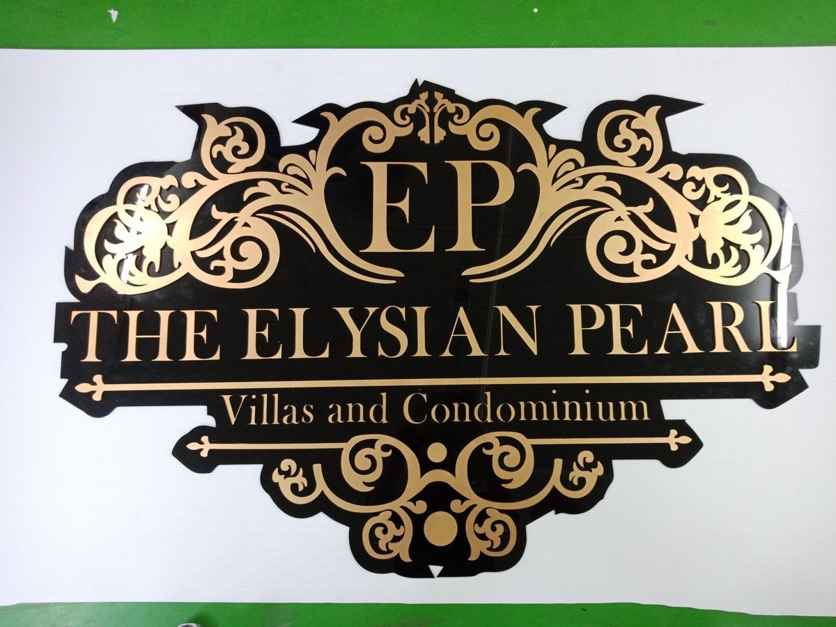 ป้ายคอนโดมิเนียม ดีไซน์ทันสมัย ทนแดดฝน เหมาะสำหรับโครงการที่อยู่อาศัยและอาคารชุดพักอาศัย