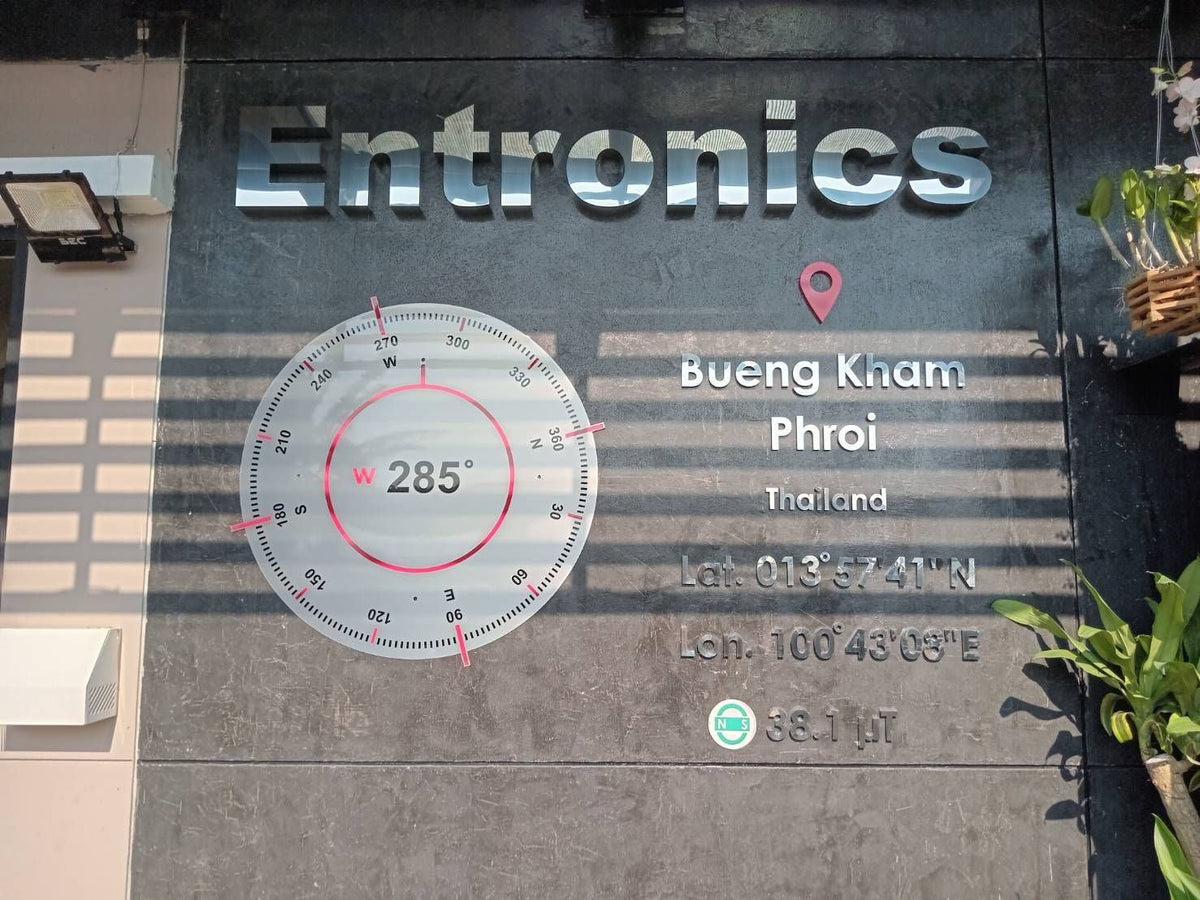 ป้ายสแตนเลสชื่อบริษัท ยกขอบ หรูหรา แข็งแรง ทนทาน เหมาะสำหรับองค์กรและอาคารสำนักงาน