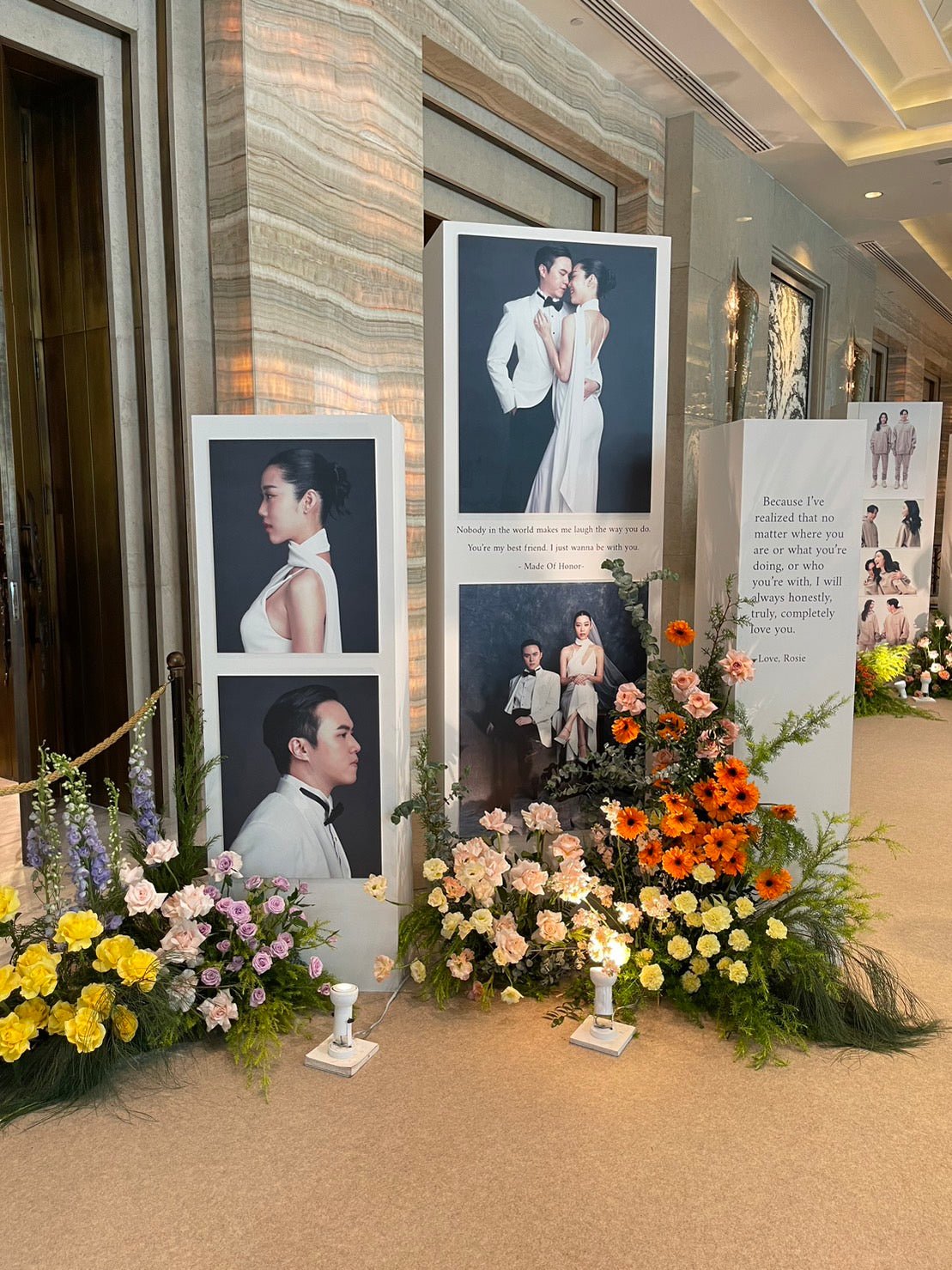 ป้ายงานแต่ง รูปพรีเวดดิ้ง และป้ายโฟมบอร์ด พิมพ์คมชัด ดีไซน์สวย เหมาะสำหรับงานแต่ง งานอีเวนต์ และตกแต่งสถานที่พิเศษ