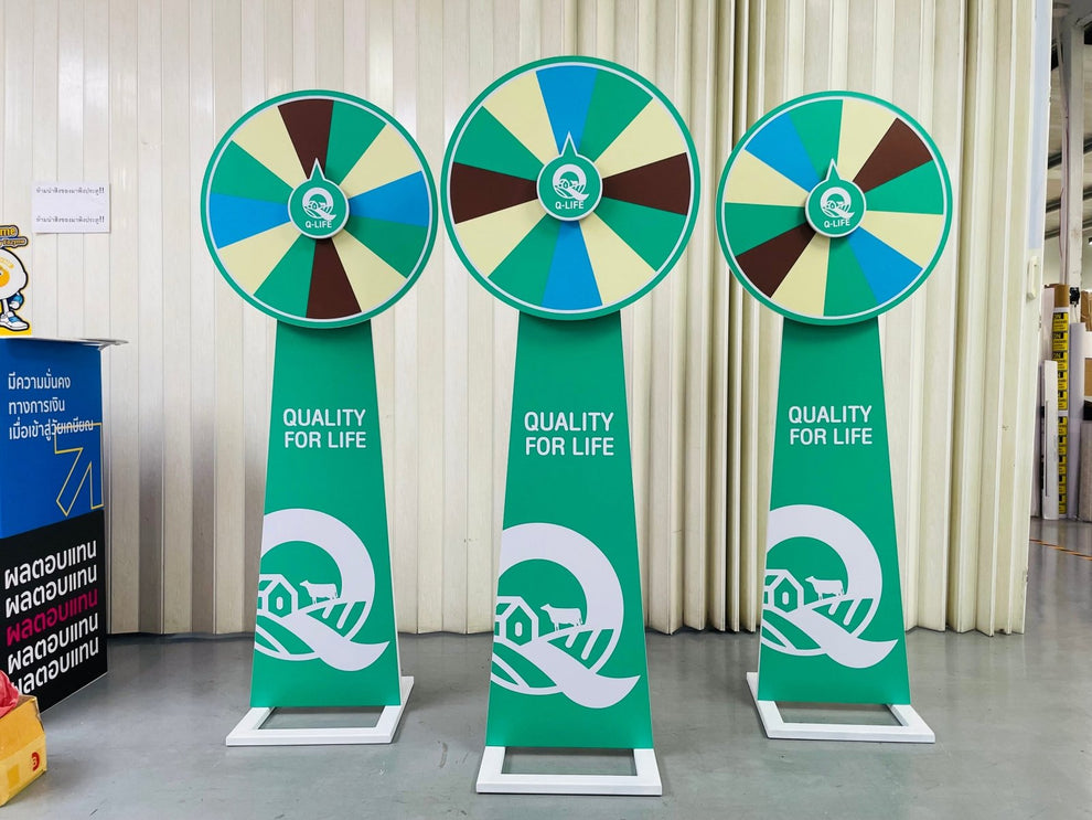 Rotating Sign, Wheel, Rotating Sign | Octopus Media Solutions