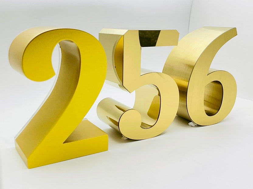 ป้ายตัวอักษรสแตนเลส Stainless Steel Letter Signage หรูหรา แข็งแรง ทนทาน เหมาะสำหรับป้ายบริษัท อาคาร และงานตกแต่ง