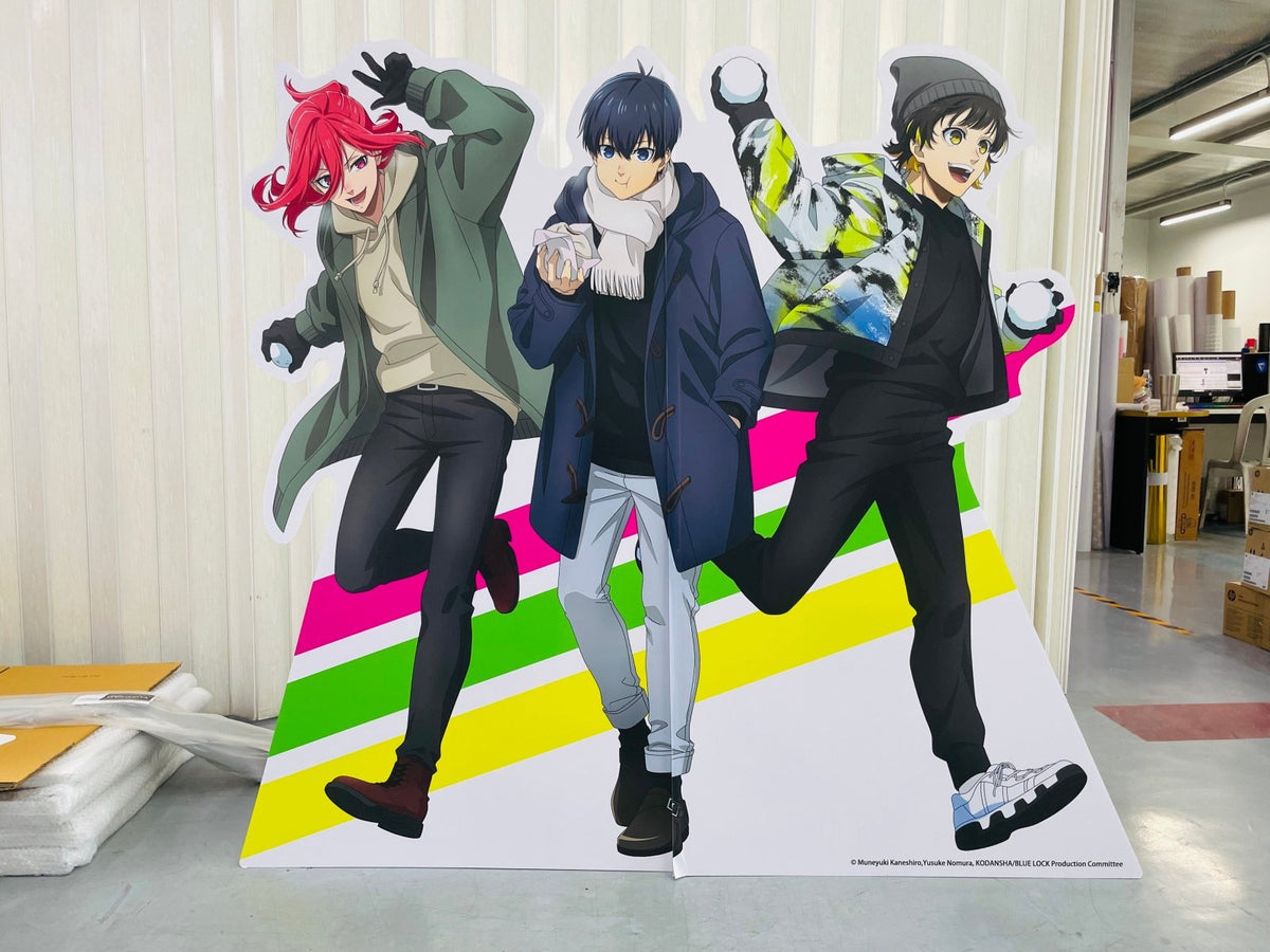 สแตนดี้อนิเมะ สแตนดี้การ์ตูน Standee Anime ดีไซน์สีสด คมชัด เหมาะสำหรับงานอีเวนต์ และร้านค้า