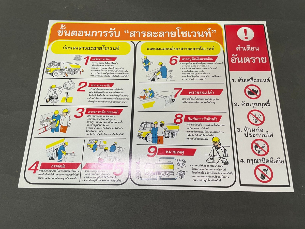 ป้ายอลูมิเนียม พิมพ์ยูวี Print UV คมชัด ทนแดดฝน เหมาะสำหรับป้ายบริษัทและงานอุตสาหกรรม