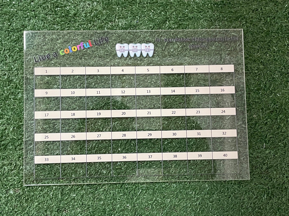 ป้ายคลินิกทำฟัน ป้ายคลินิกทันตกรรม ดีไซน์สะอาด ทันสมัย เหมาะสำหรับคลินิกและศูนย์ทันตกรรม