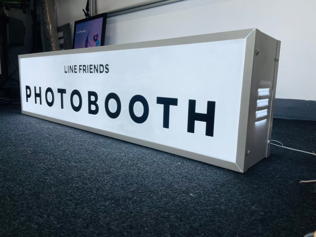 ป้ายโลโก้ไฟออกหน้า กล่องไฟโลโก้ กล่องไฟซิงค์ สว่างชัดเจน เหมาะสำหรับร้านค้าและบริษัท