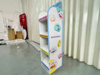 ชั้นวางสินค้าราคาถูก เชลฟ์ดิสเพลย์ Shelf Display แข็งแรง น้ำหนักเบา เหมาะสำหรับโชว์สินค้าในร้านค้า และงานอีเวนต์