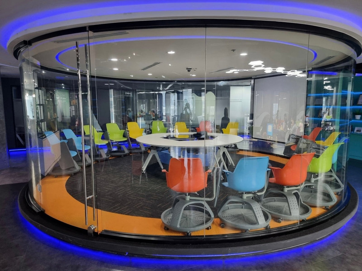 สติ๊กเกอร์ฝ้า พิมพ์อิงค์เจ็ท ติดกระจก ลวดลายสวยงาม กันแสง เหมาะสำหรับออฟฟิศและร้านค้า