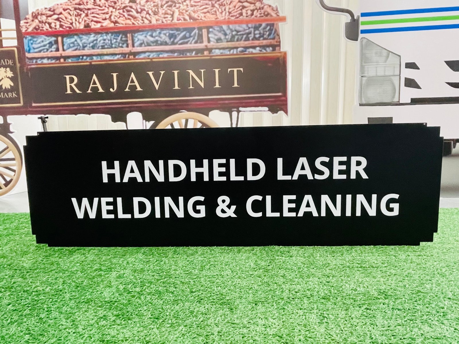 ป้ายอลูมิเนียม พิมพ์ยูวี Print UV คมชัด ทนแดดฝน เหมาะสำหรับป้ายบริษัทและงานอุตสาหกรรม