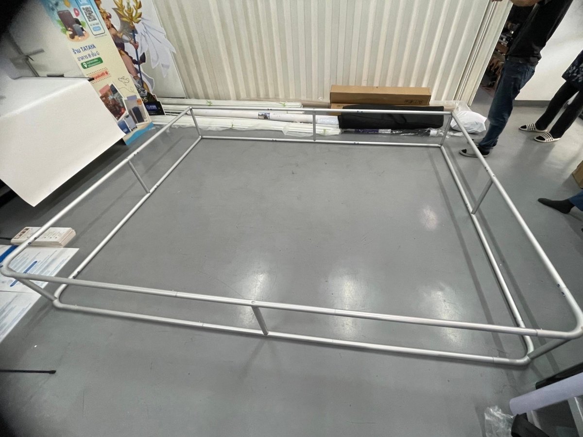 แบคดรอปผ้า ออกบูธ สำเร็จรูป - Octopus Media Solutions