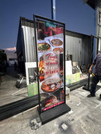 ป้ายไวนิลตั้งพื้นโครงเหล็ก แข็งแรง ทนแดดฝน เหมาะสำหรับงานอีเวนต์ ป้ายประชาสัมพันธ์ และโครงการ