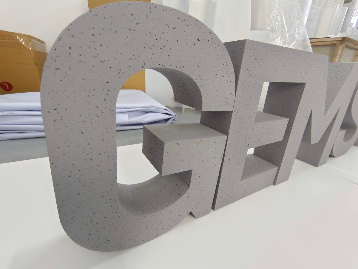 ป้ายโฟม อักษรโฟม โฟมไดคัท Foam 19