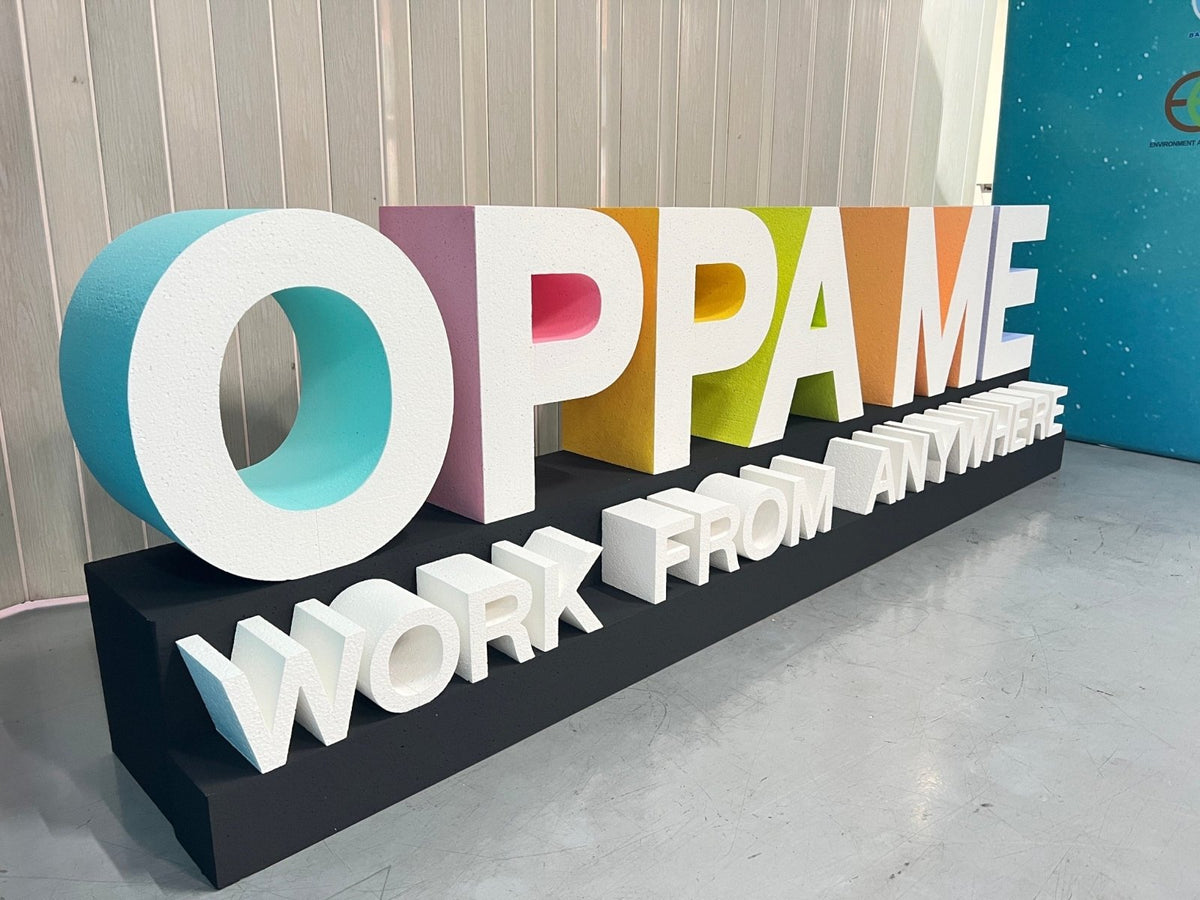 ป้ายโฟม อักษรโฟม โฟมไดคัท Foam 5