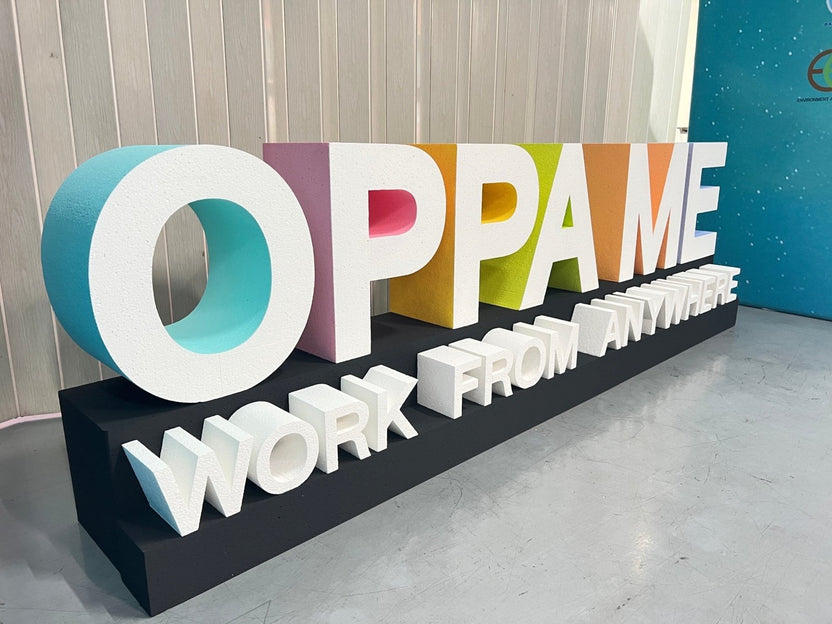 ป้ายโฟม อักษรโฟม โฟมไดคัท Foam 5