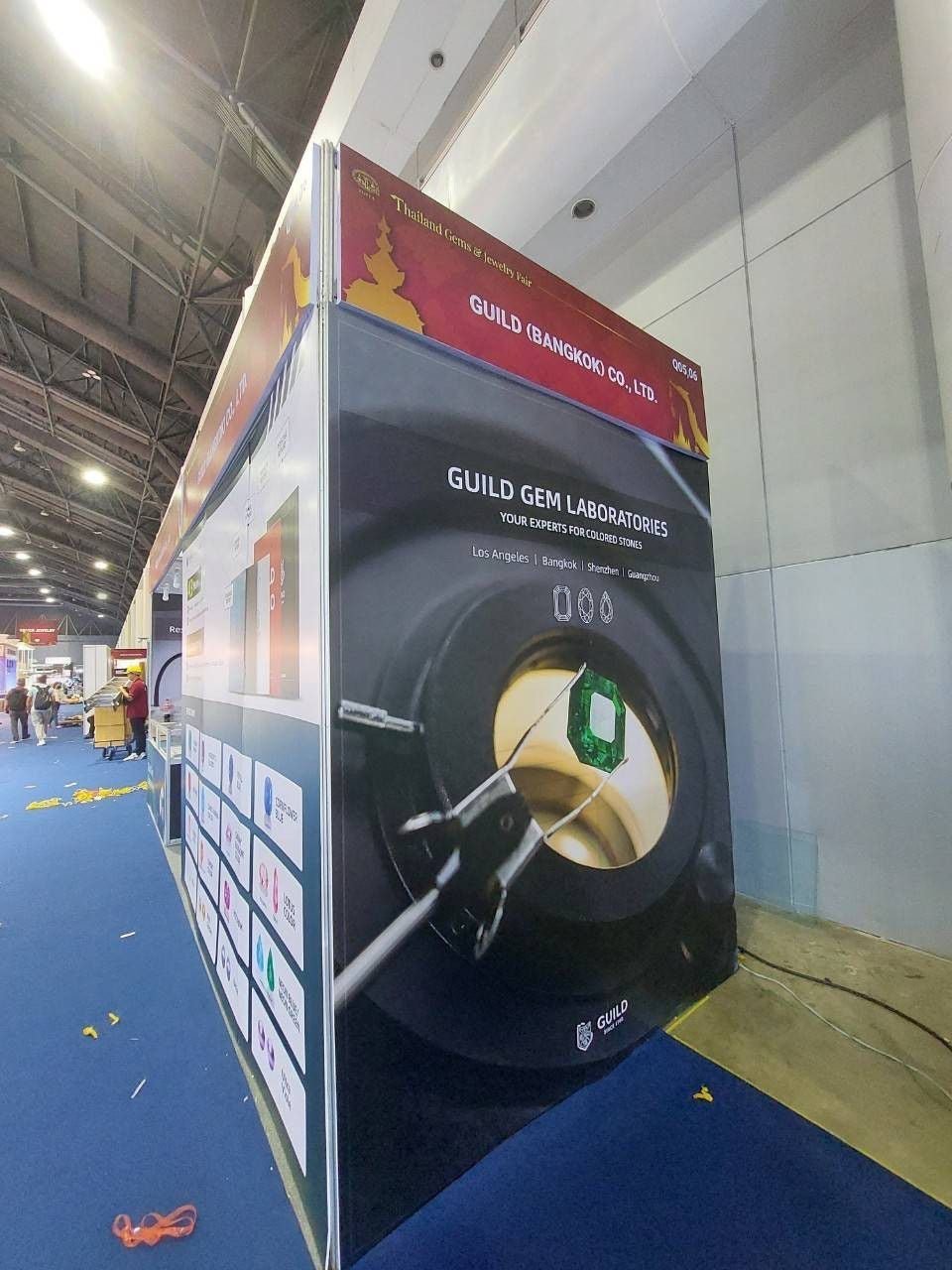 ป้ายโฟมบอร์ดติดผนังบูธงานแสดงสินค้า Expo พิมพ์คมชัด น้ำหนักเบา เหมาะสำหรับงานอีเวนต์