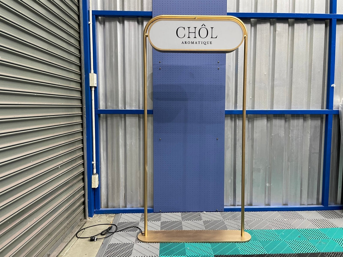 ป้ายโลโก้ไฟออกหน้า กล่องไฟโลโก้ กล่องไฟซิงค์ สว่างชัดเจน เหมาะสำหรับร้านค้าและบริษัท