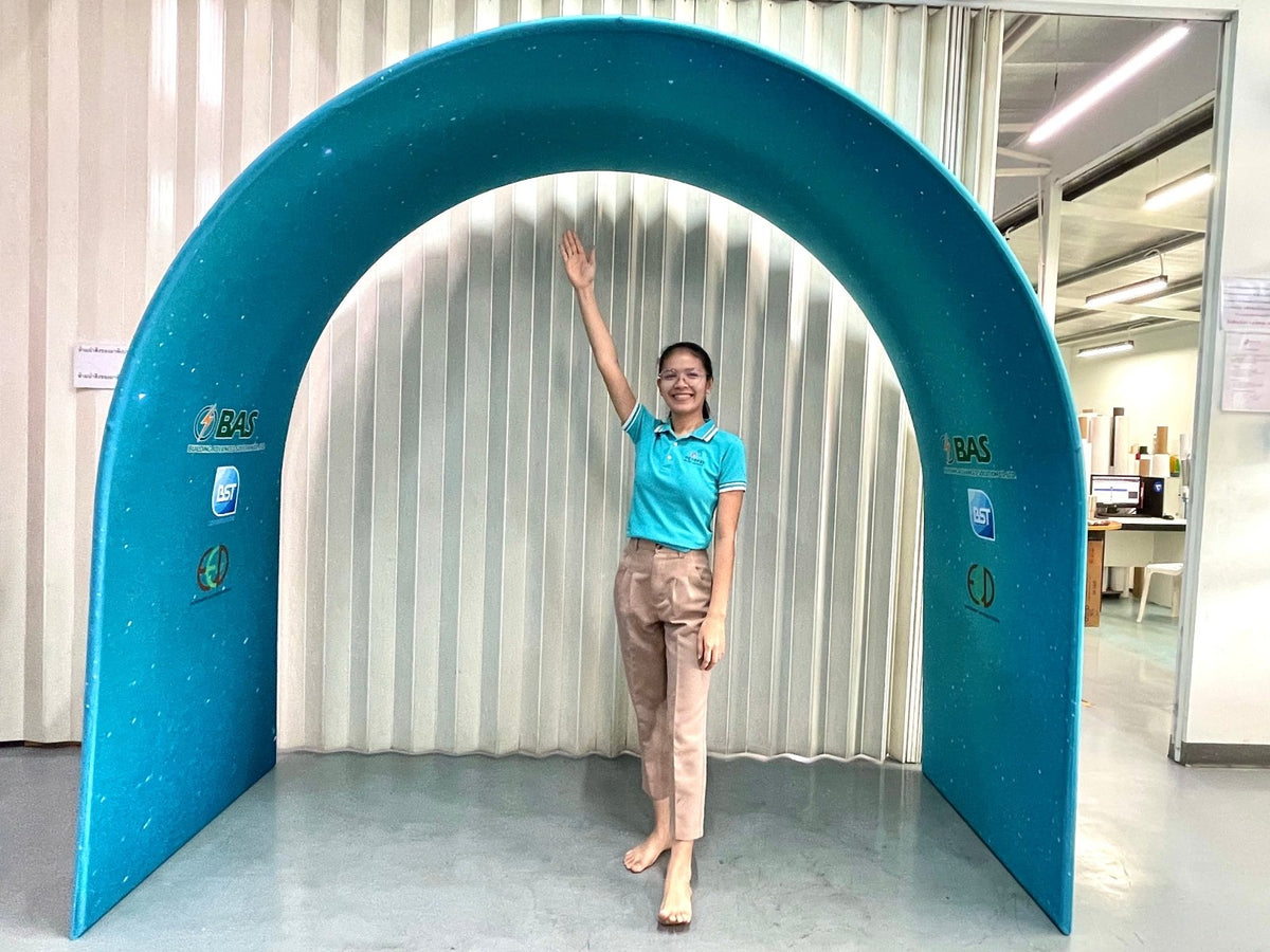 ซุ้มและเสาออกบูธ Arch & Column ดีไซน์สวย พิมพ์คมชัด น้ำหนักเบา ติดตั้งง่าย เหมาะสำหรับงานอีเวนต์และโปรโมชัน