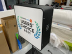 ป้ายไฟสำเร็จรูป Light Box ดีไซน์กะทัดรัด ติดตั้งง่าย สว่างคมชัด เหมาะสำหรับป้ายโฆษณา หน้าร้าน และงานโปรโมชัน