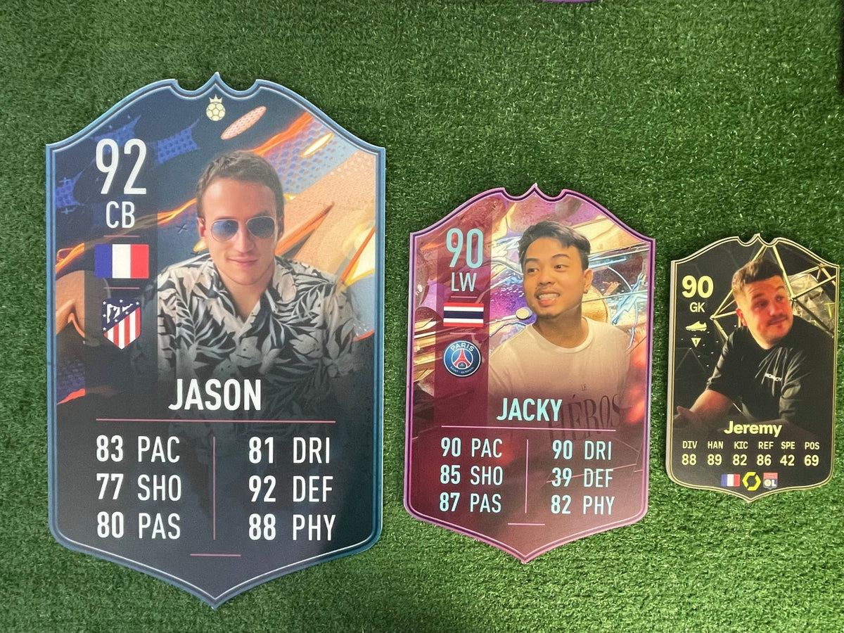 ป้ายกาชา FIFA ป้ายเกมส์ ป้ายกาชา ดีไซน์โดดเด่น เหมาะสำหรับอีเวนต์ ร้านเกมส์ และงานโปรโมชัน