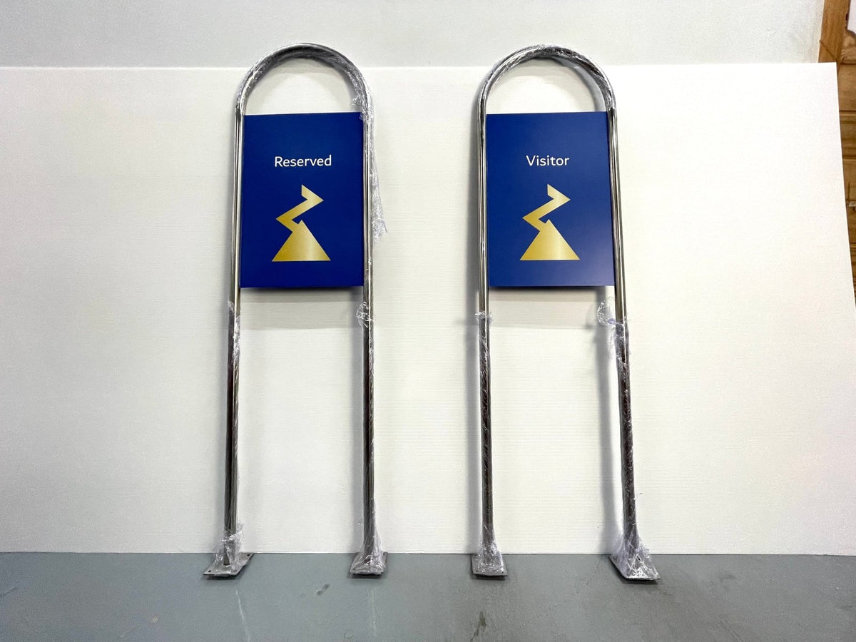 ป้ายจอดรถ ป้ายที่จอดรถ Parking Signage ดีไซน์ชัดเจน ทนทาน เหมาะสำหรับอาคารและลานจอดรถ