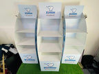 ชั้นวางสินค้าราคาถูก เชลฟ์ดิสเพลย์ Shelf Display แข็งแรง น้ำหนักเบา เหมาะสำหรับโชว์สินค้าในร้านค้า และงานอีเวนต์