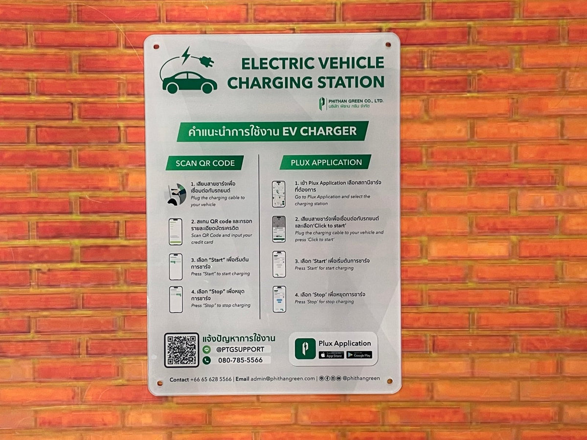 ป้ายการใช้งาน ป้ายบ่งชี้ ป้ายกฎระเบียบ ตัวอักษรชัดเจน เหมาะสำหรับโรงงาน อาคาร และหน่วยงาน