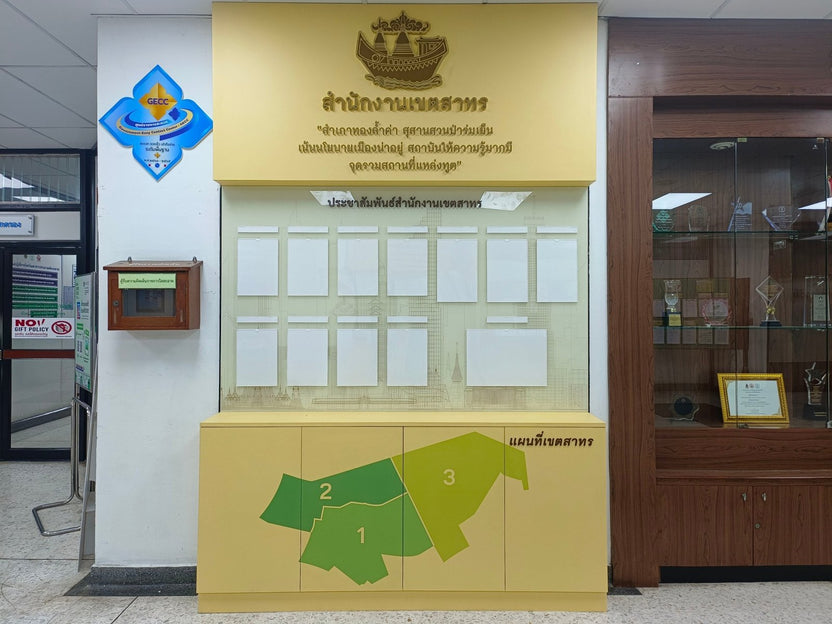 บอร์ดประชาสัมพันธ์อะคริลิค และกรอบอะคริลิคติดผนัง แข็งแรง โปร่งใส เหมาะสำหรับประกาศ โปสเตอร์ เมนู และงานแสดงข้อมูล