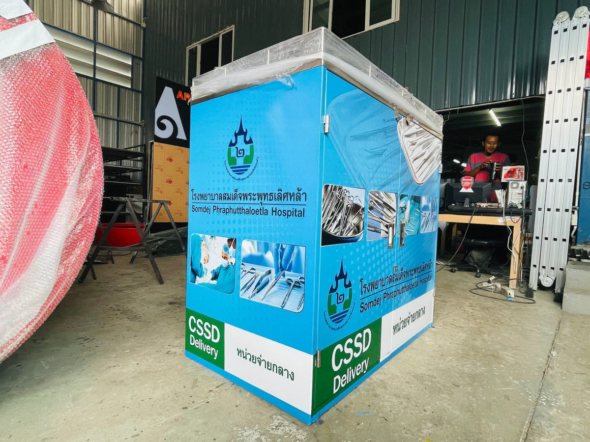 สติ๊กเกอร์ติดเฟอร์นิเจอร์ Sticker Wrap display ตู้อุปกรณ์