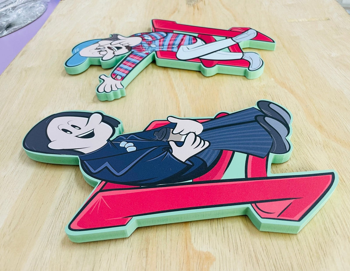 ป้ายพลาสวูดไดคัท และพลาสวูดตัวนูน พิมพ์คมชัด แข็งแรง ทนทาน เหมาะสำหรับป้ายร้านค้า ป้ายบริษัท และงานตกแต่งอาคาร