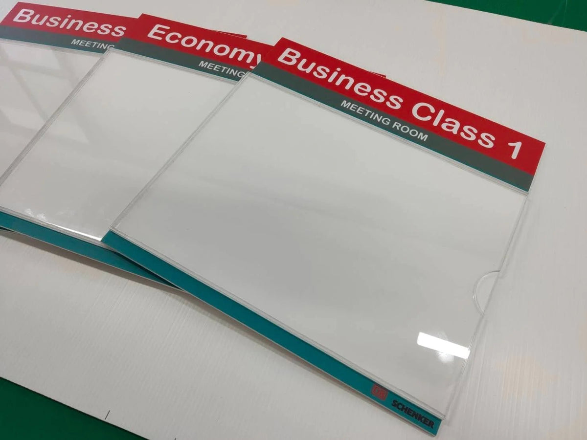 กรอบอะคริลิคสอดเอกสาร โปร่งใส แข็งแรง ใช้งานง่าย เหมาะสำหรับสำนักงาน โรงแรม และอาคารพาณิชย์