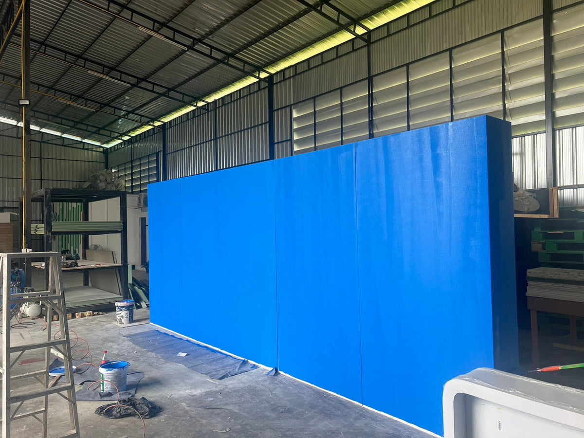 รับทำบูธแสดงสินค้า บูธออกงานอีเวนต์ และบูธ Expo ดีไซน์สวย พิมพ์คมชัด โครงสร้างแข็งแรง เหมาะสำหรับงานโปรโมชันและนิทรรศการ