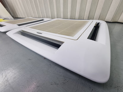 Air conditioner sticker, evaporator coil wrap
