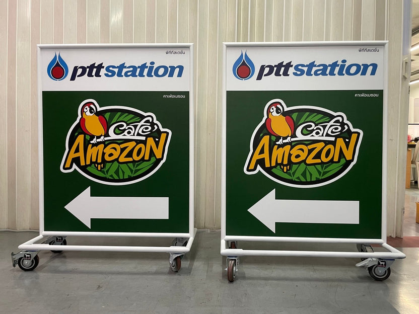 ป้ายจอดรถ ป้ายที่จอดรถ Parking Signage ดีไซน์ชัดเจน ทนทาน เหมาะสำหรับอาคารและลานจอดรถ
