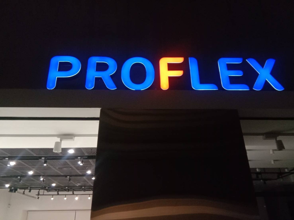 ป้ายอักษรไฟออกหน้า สว่างชัดเจน ดีไซน์โดดเด่น เหมาะสำหรับร้านค้า บริษัท และงานโฆษณา