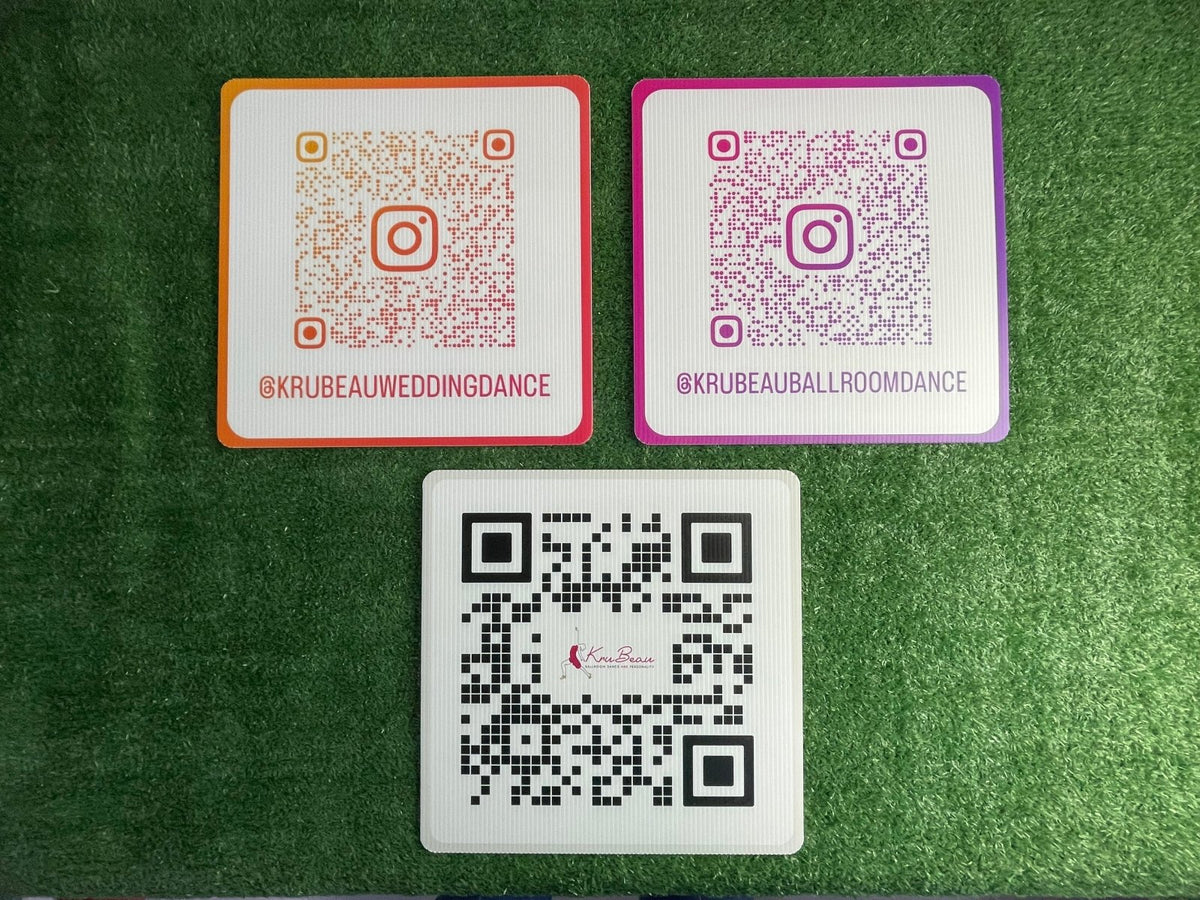 ป้ายคิวอาร์โค้ด QR Code พิมพ์คมชัด สแกนง่าย เหมาะสำหรับป้ายร้านค้า งานอีเวนต์ และโปรโมชัน