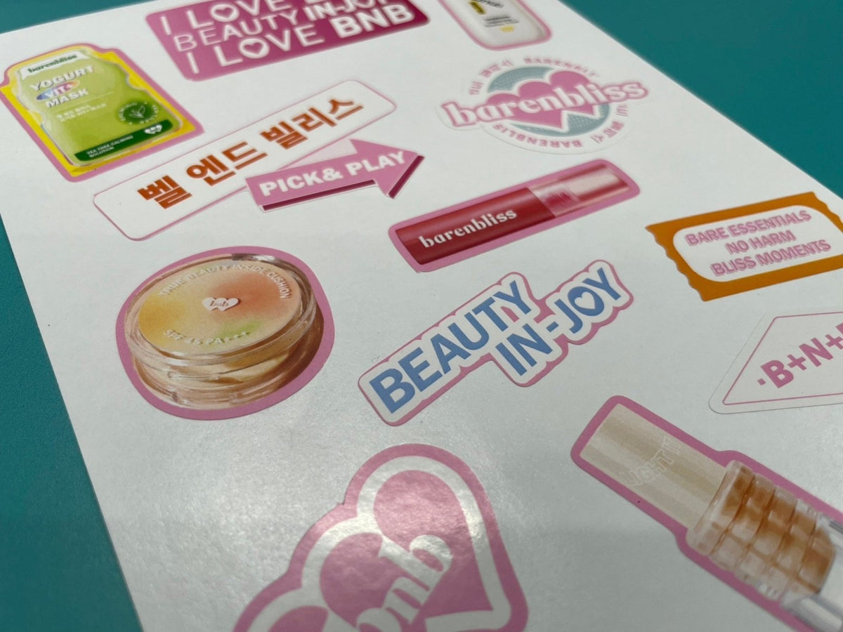 สติ๊กเกอร์ไดคัทลายการ์ตูน A5/A4 พิมพ์สีสด คมชัด เหมาะสำหรับของสะสม งานตกแต่ง และโปรโมชัน