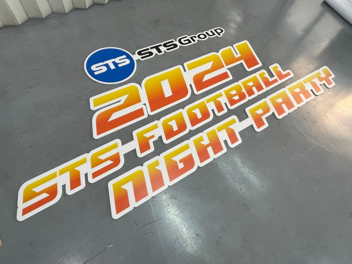 อักษรโฟมบอร์ดไดคัท น้ำหนักเบา พิมพ์คมชัด เหมาะสำหรับงานตกแต่ง งานอีเวนต์ และป้ายโปรโมชัน