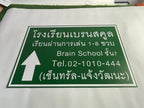 ป้ายสัญลักษณ์ ป้ายบอกทาง และป้ายจราจร สะท้อนแสง มองเห็นชัด แข็งแรง ทนทาน เหมาะสำหรับถนน อาคาร และพื้นที่สาธารณะ