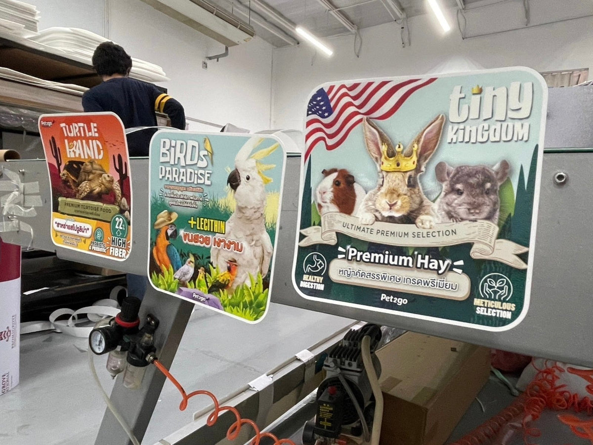 ป้ายเด้ง Wobbler พิมพ์คมชัด สีสดใส ติดตั้งง่าย ดึงดูดความสนใจ เหมาะสำหรับโปรโมชันหน้าร้าน ซูเปอร์มาร์เก็ต และร้านค้า