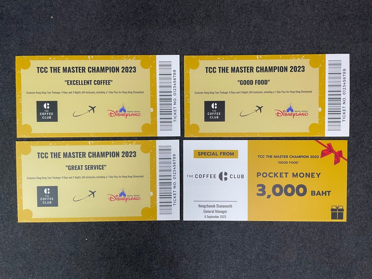 ป้ายรางวัล ป้ายเงินรางวัล และป้ายมอบรางวัล พิมพ์คมชัด วัสดุคุณภาพ เหมาะสำหรับงานประกาศเกียรติคุณ การแข่งขัน และพิธีมอบรางวัล