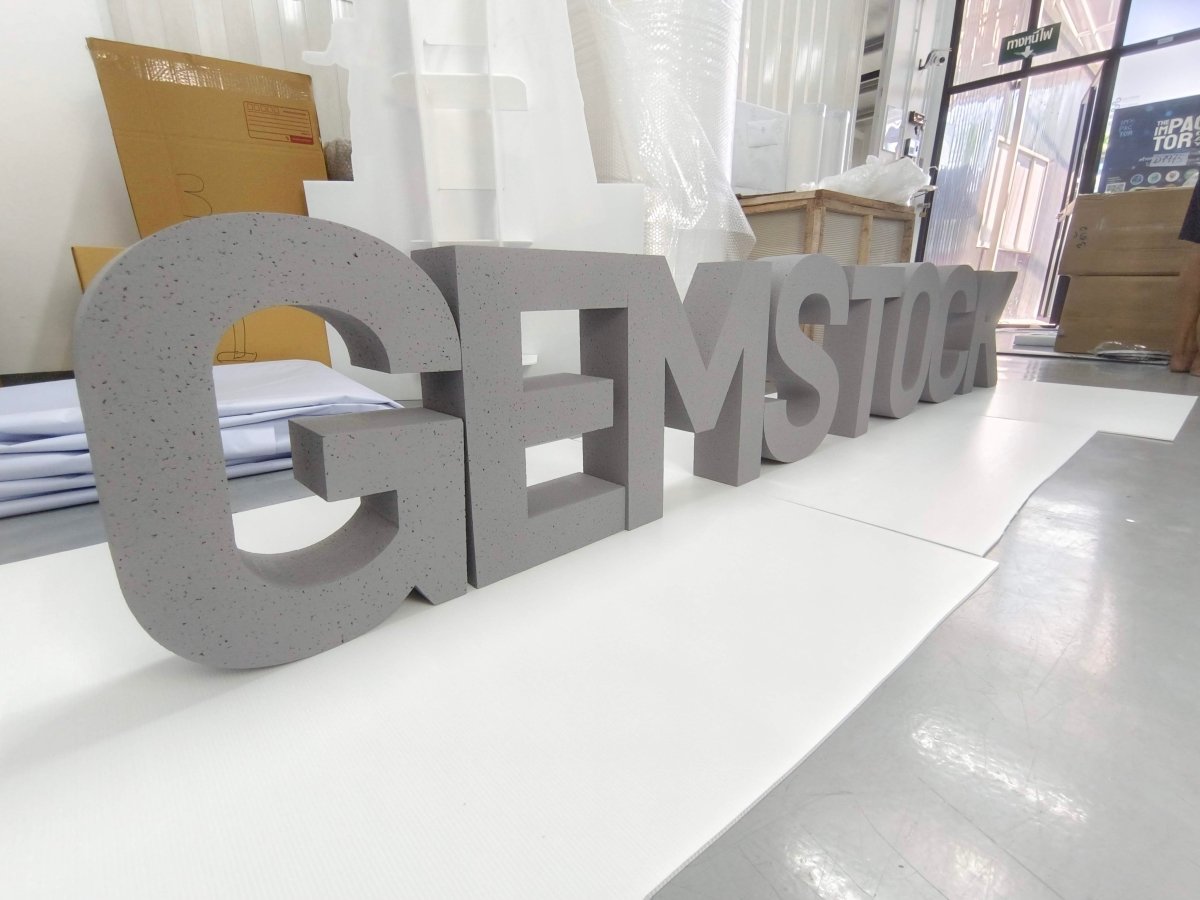 ป้ายโฟม อักษรโฟม โฟมไดคัท Foam 35